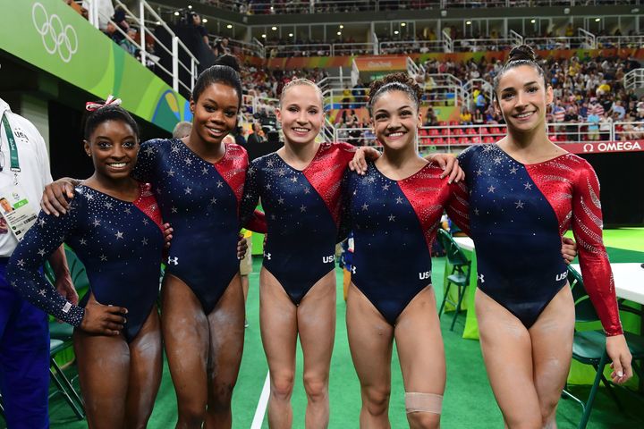 Us Gymnastic Team Reveals Meaning Behind ‘final Five Nickname Huffpost Good News 