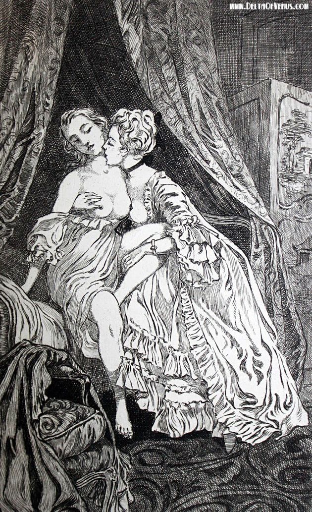 19th Century French Women - Dive Into The Fantasies Of An Obscure 19th Century Erotic Illustrator  (NSFW) | HuffPost
