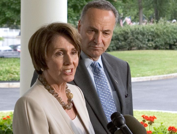 Strong fundraising by Democratic congressional candidates could help House Democratic Leader Nancy Pelosi (Calif.), Sen. Chuck Schumer (D-N.Y.) and their party win back control of Congress.