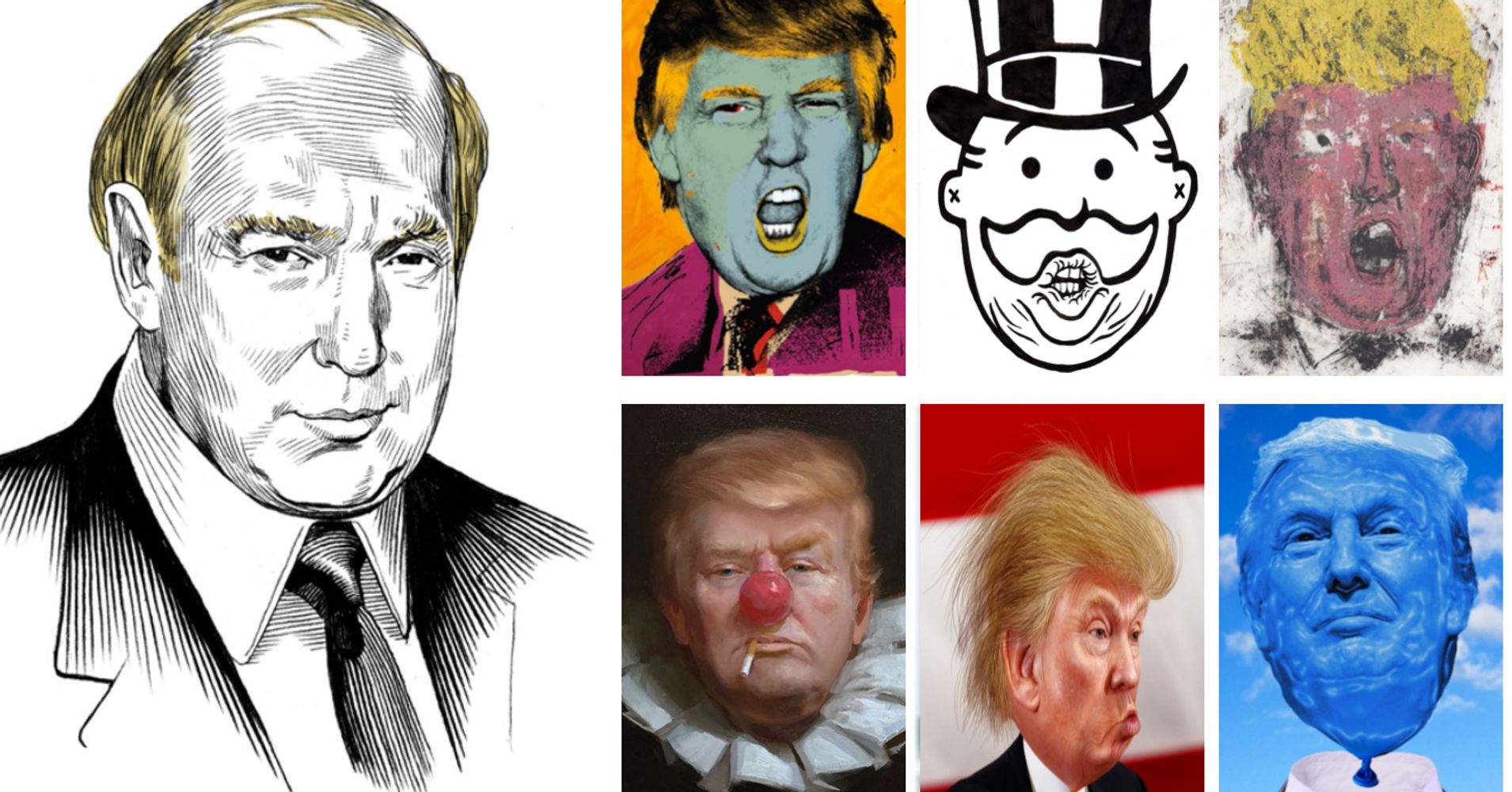 31 Tremendous Classy Very Terrific Portraits Of Donald Trump Huffpost