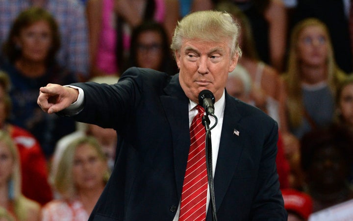 Republican presidential candidate Donald Trump's campaign spokespeople say he was only calling for pro-gun rights voters to g