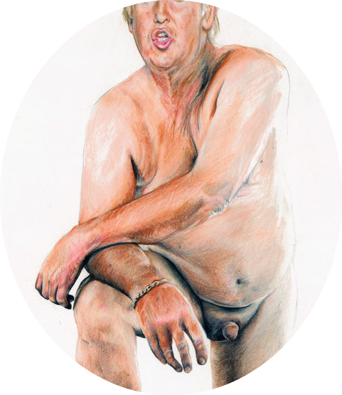 Illma Gore, Selection of "<a href="https://www.huffpost.com/entry/artist-imagines-what-donald-trump-looks-like-naked-and-it-aint-pretty-nsfw_n_56bcb7bde4b08ffac124222e" role="link" class=" js-entry-link cet-internal-link" data-vars-item-name="Make America Great Again" data-vars-item-type="text" data-vars-unit-name="57aa5efae4b091a07ef8057c" data-vars-unit-type="buzz_body" data-vars-target-content-id="https://www.huffpost.com/entry/artist-imagines-what-donald-trump-looks-like-naked-and-it-aint-pretty-nsfw_n_56bcb7bde4b08ffac124222e" data-vars-target-content-type="buzz" data-vars-type="web_internal_link" data-vars-subunit-name="article_body" data-vars-subunit-type="component" data-vars-position-in-subunit="7">Make America Great Again</a>"