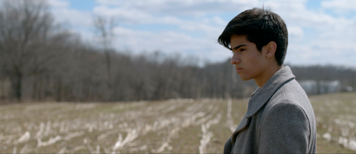 Matthew Frias as Benny in a scene from Akron