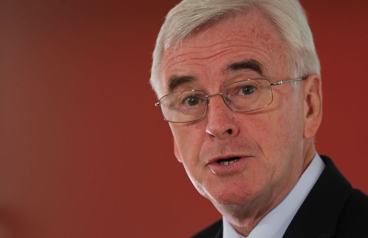 <strong>John McDonnell claimed people had been denied their 'democratic right'</strong>