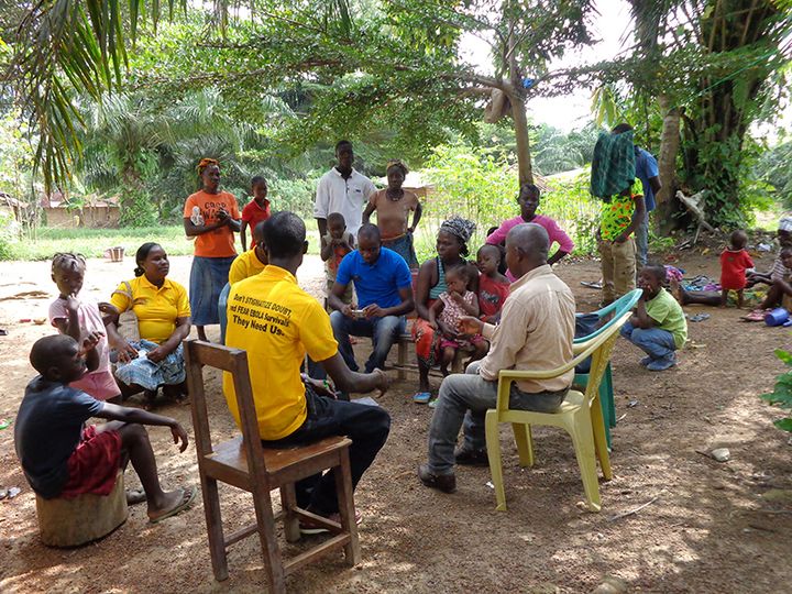 Grassroots organizations in Liberia identified the risk of stigmatization of Ebola survivors in their communities and developed community outreach and educational initiatives.