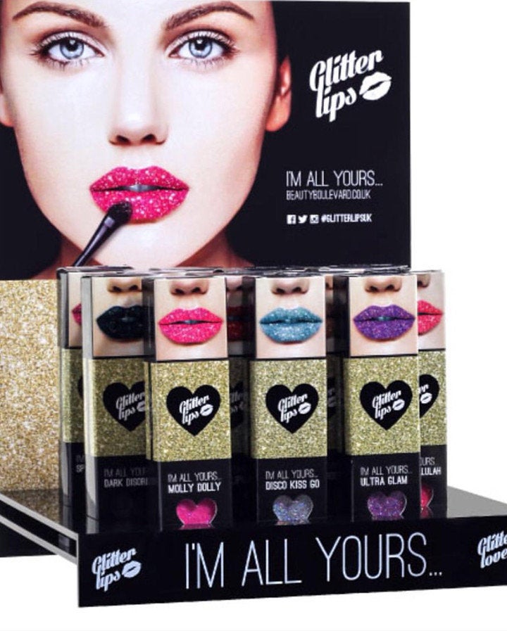 <strong><a href="https://beautyboulevard.com/shop/glitter-lips/" target="_blank" role="link" class=" js-entry-link cet-external-link" data-vars-item-name="Glitter Lips" data-vars-item-type="text" data-vars-unit-name="57ac80a4e4b0b3afa75d5d90" data-vars-unit-type="buzz_body" data-vars-target-content-id="https://beautyboulevard.com/shop/glitter-lips/" data-vars-target-content-type="url" data-vars-type="web_external_link" data-vars-subunit-name="article_body" data-vars-subunit-type="component" data-vars-position-in-subunit="5">Glitter Lips</a> is priced at £12.50 and comes in 17 shades</strong>