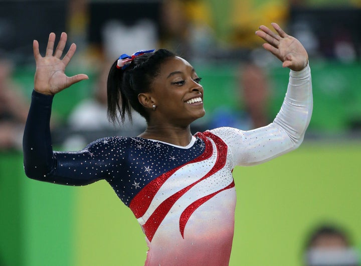 After an NBC announcer refused to acknowledge Simone Biles' adoptive parents as her parents, she set the record straight.