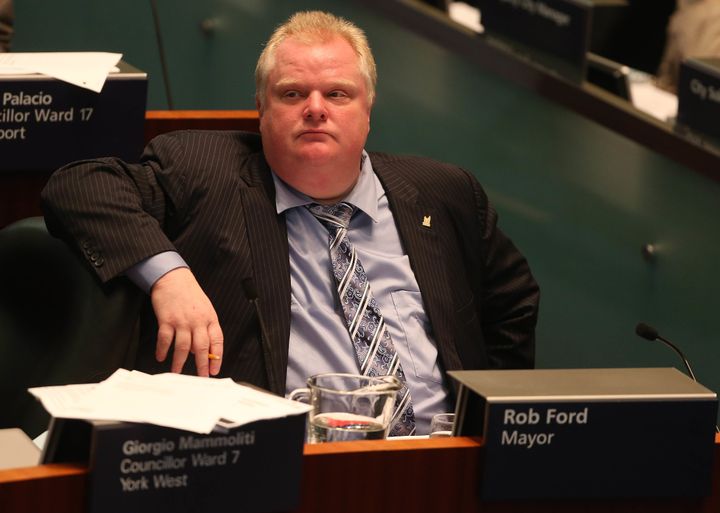 Rob Ford died earlier this year from a rare form of cancer. He served as city councillor after his time as mayor.
