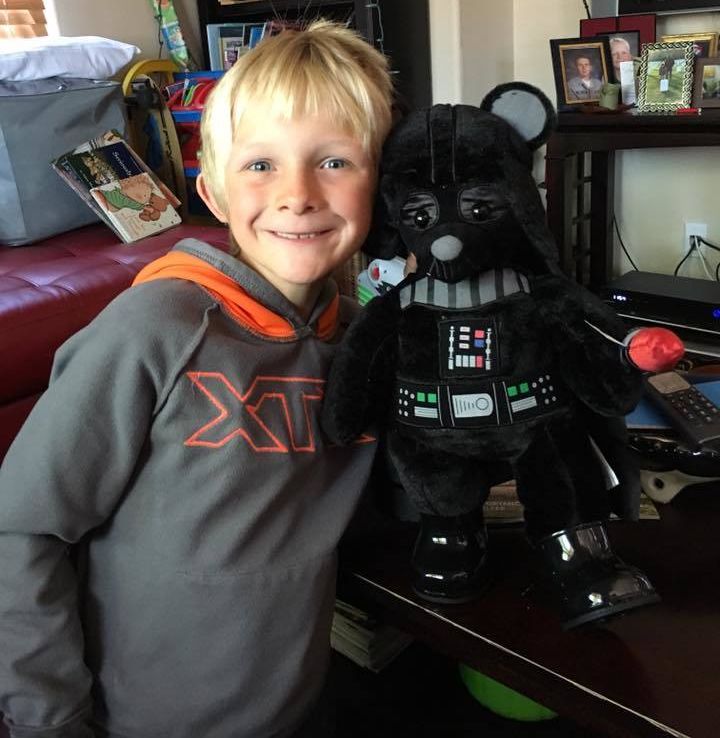 Ryan is a big fan of Darth Vader