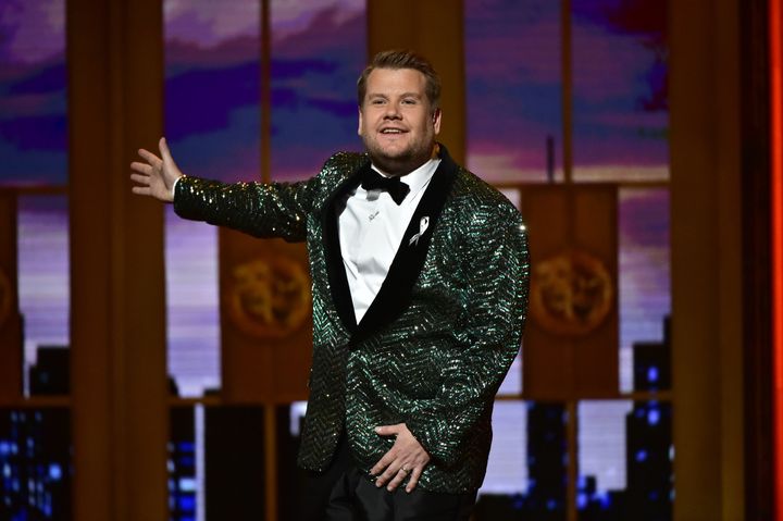 James Corden at The 70th Annual Tony Awards, live from the Beacon Theatre in New York City, Sunday, June 12, 2016.