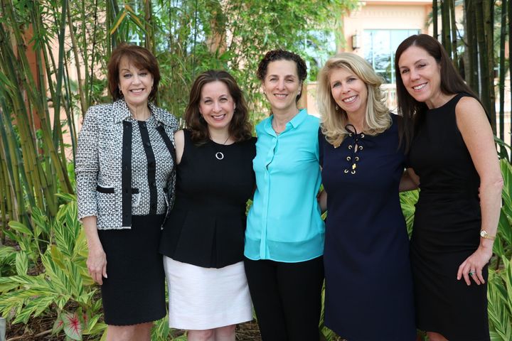 Here are the Let's Win Co- founders with me- Allyson Ocean, Willa Shalit, Kerri Kaplan and Cindy Gavin, our founding executive director 