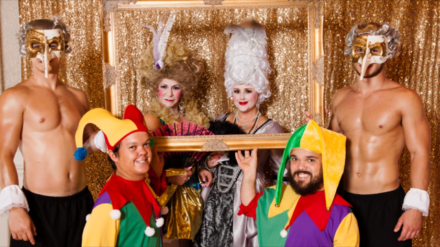 The evening featured lively themed entertainment, including a nod to Madonna's iconic Marie Antoinette-themed performance of