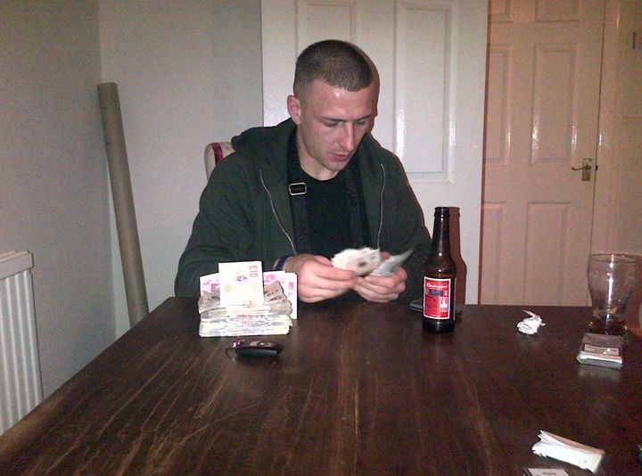 Drug dealer Nigel Barwell took pictures of himself counting stacks of cash, and of his cannabis crops, on his mobile phone