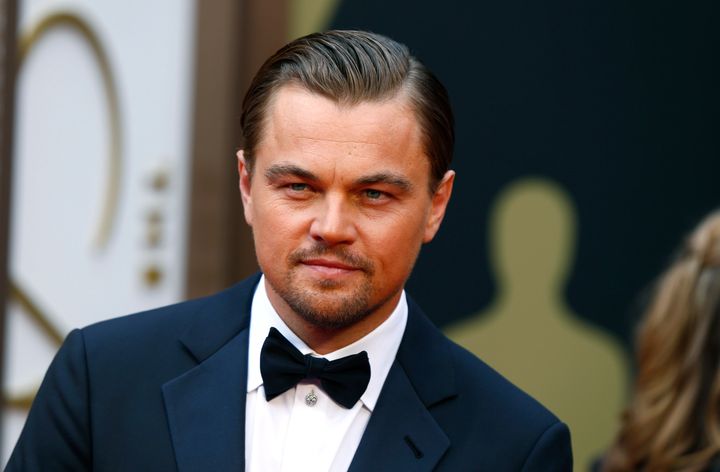Leonardo DiCaprio at the 86th Academy Awards in Hollywood, California, in 2014.