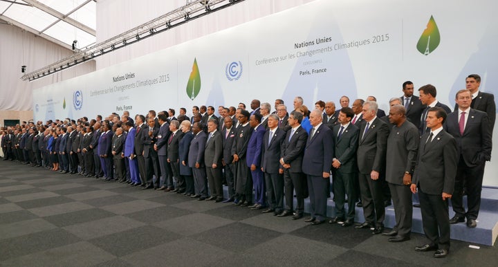 Paris Agreement representatives - kind of a sausage-fest