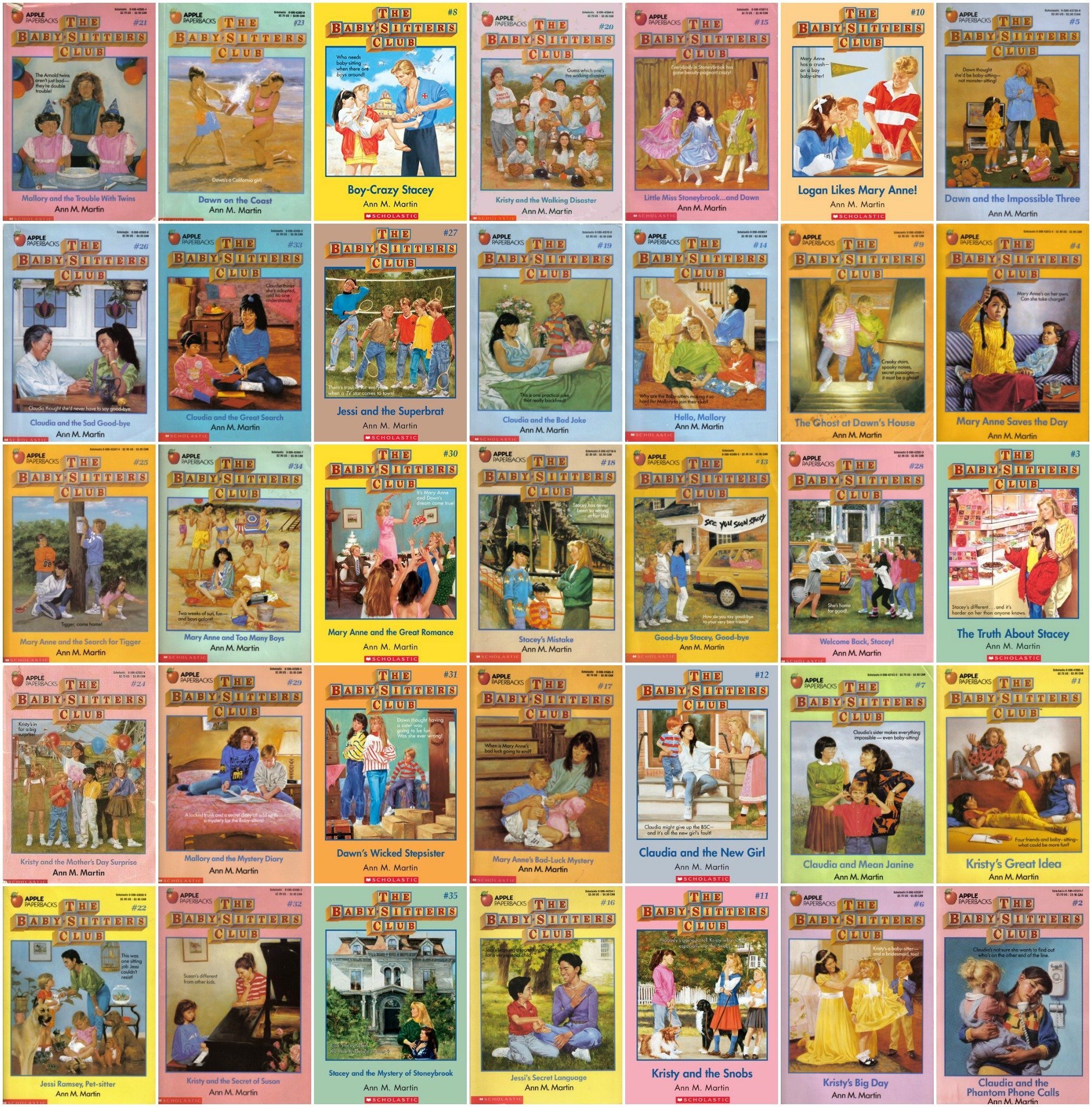 The Plot Of Every Original Baby-Sitters Club Book, Based On The Covers HuffPost Entertainment pic