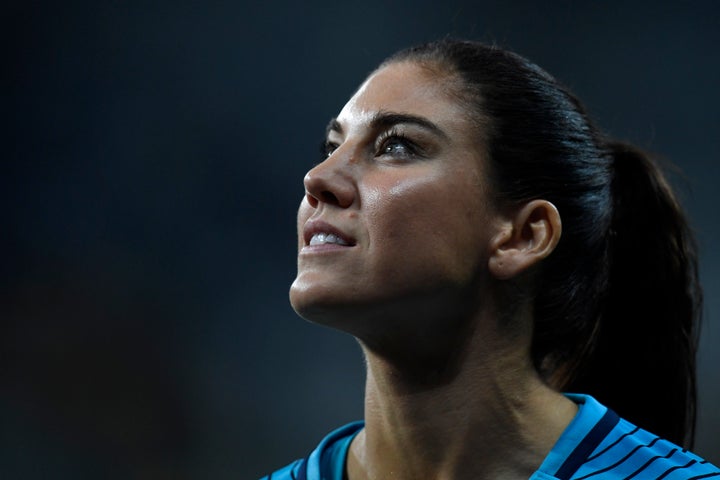 U.S. goalie Hope Solo said Sweden's national team "didn’t want to play great soccer" against the American team.