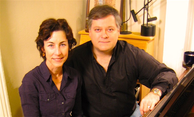 Librettist Gardner McFall and Composer Daron Hagen. New York City, 2007.