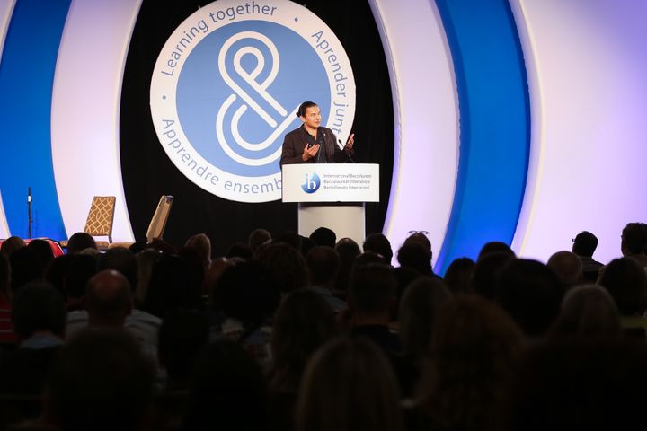 Wab Kinew delivered the plenary speech to open the IB conference. Kinew is the Associate Vice-President for Indigenous Relations at The University of Winnipeg and a correspondent with Aljazeera America.