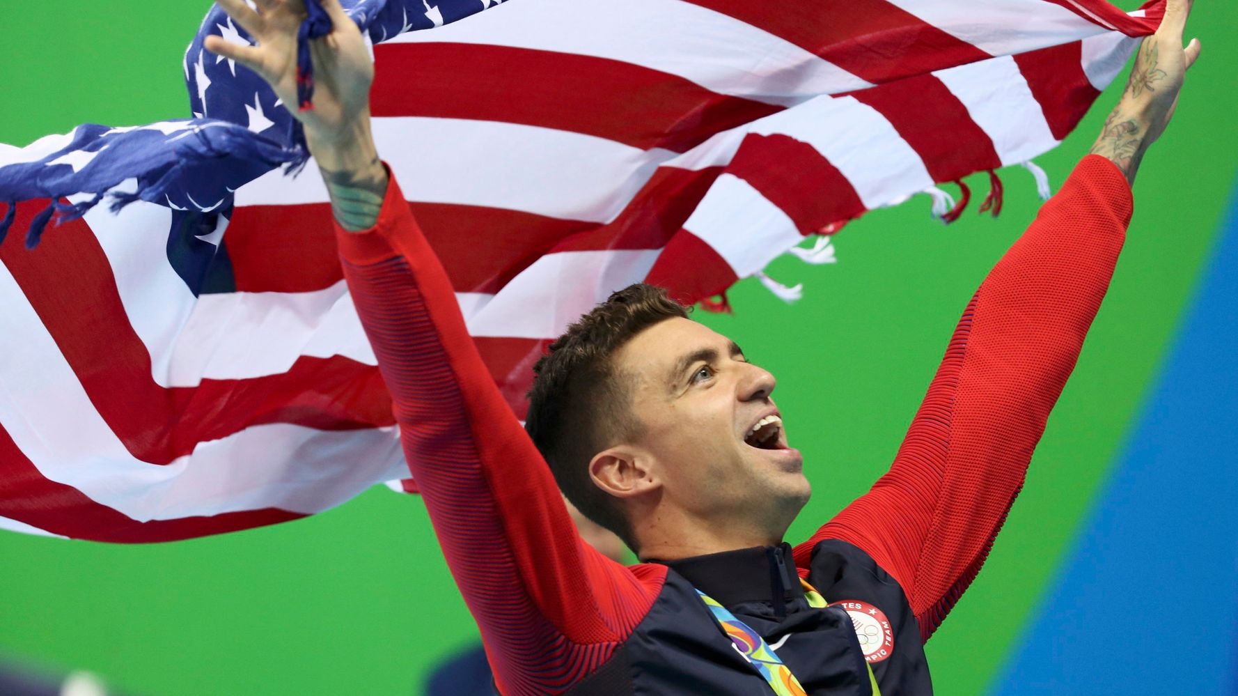 Usas Anthony Ervin Wins Gold At Rio Olympics In 50 Meter Freestyle Huffpost 