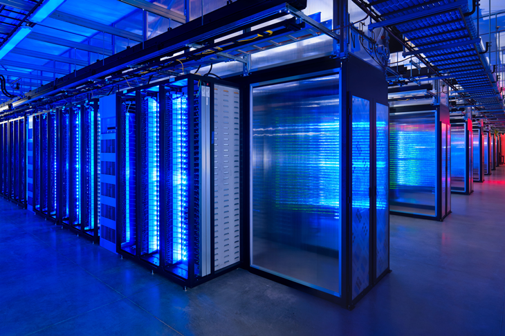 Billions of dollars are spent every year on server facilities like Facebook's pictured above. Much of the data stored on serv