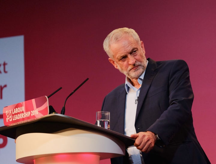 Jeremy Corbyn MP debates with Owen Smith MP.