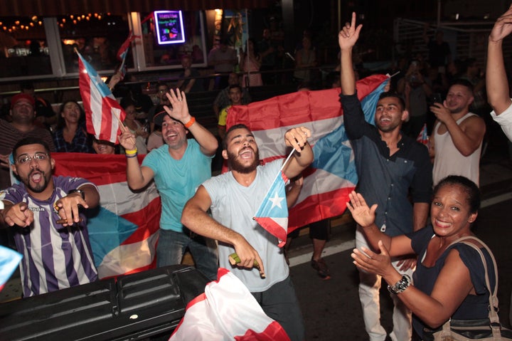 Puerto Rico celebrated after Monica Puig claimed the island's first-ever Olympic gold medal at Rio 2016.