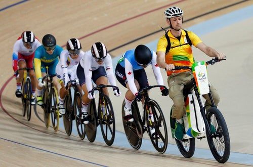 The Rio 2016 Volunteer Who Sets The Pace In The Olympic Velodrome HuffPost Sports