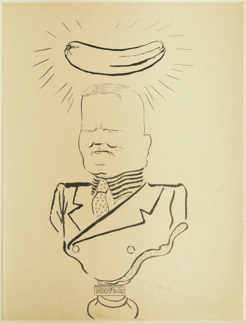 <i>Hoover</i> © Estate of George Grosz<br>Courtesy <a href="http://www.sidebysidegallery.com" target="_blank">Akim Monet