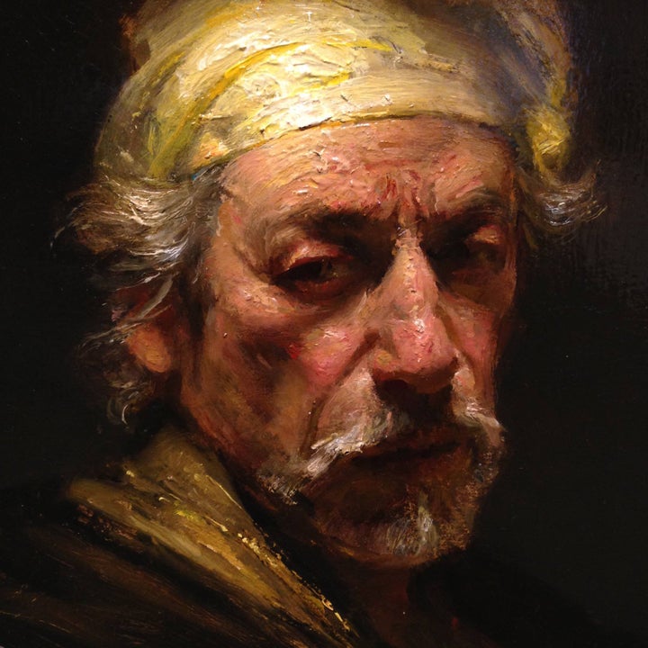 David Leffel, <i>Self-Portrait,</i> 2010, oil on panel, 9 x 7 inches