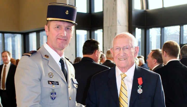 <i>Clem Dowler receives the French Legion of Honor at the French Embassy in Washington, DC</i>