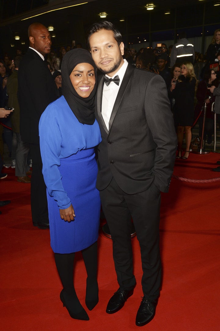 <strong>Nadiya Hussain and her husband Abdal</strong>