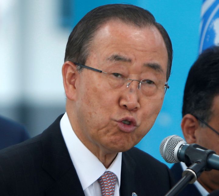 Secretary-General Ban Ki-moon condemned the attack on the school and urged parties "to prevent further violations of international humanitarian law."