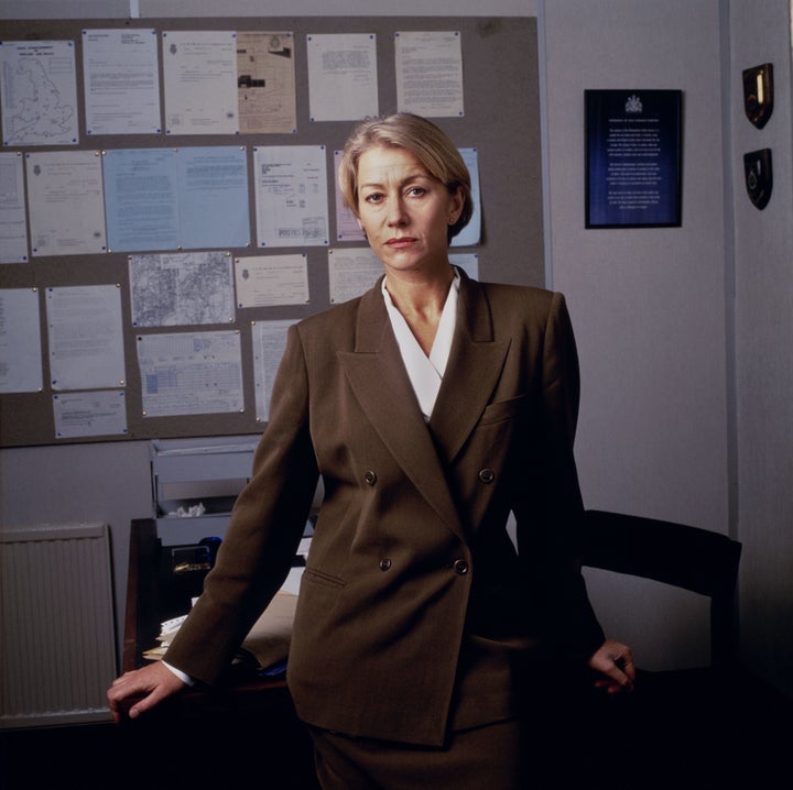 Helen Mirren as Jane Tennison in 'Prime Suspect'