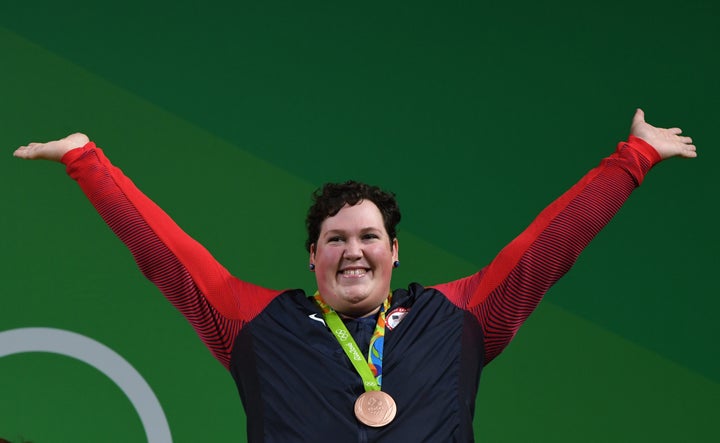 Robles' bronze is just the third U.S. women's weightlifting medal in Olympic history.