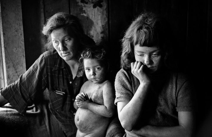 A coal mining family in Hazard, Kentucky. (Jim Marshall, 1963.)