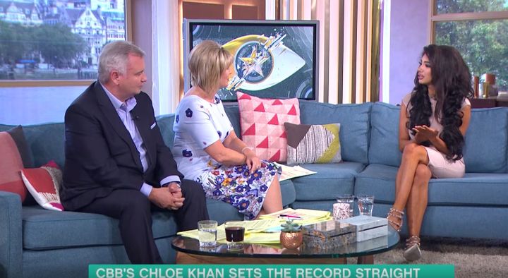 <strong>Chloe on 'This Morning'</strong>