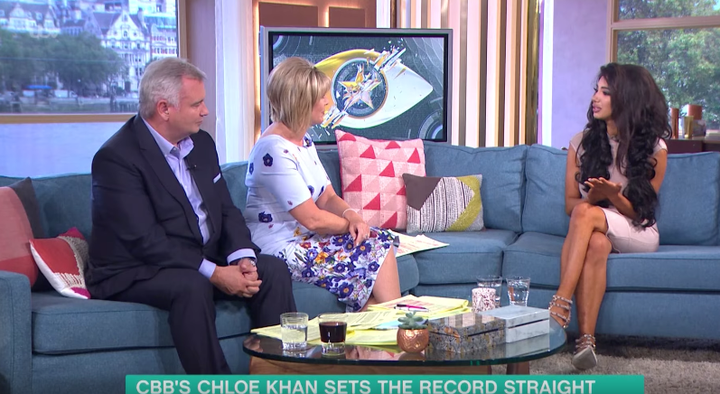 Chloe on 'This Morning'