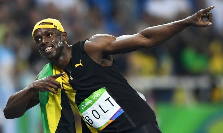 Usain Bolt has the coolest celebration in sports