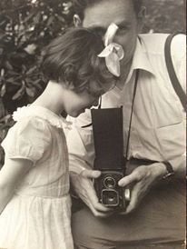 This photo was taken at a garden party, just one month before I contracted polio.