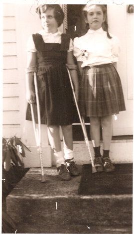Here I am pictured with my sister Janis in Roxbury, CT when I was just 9 years old.
