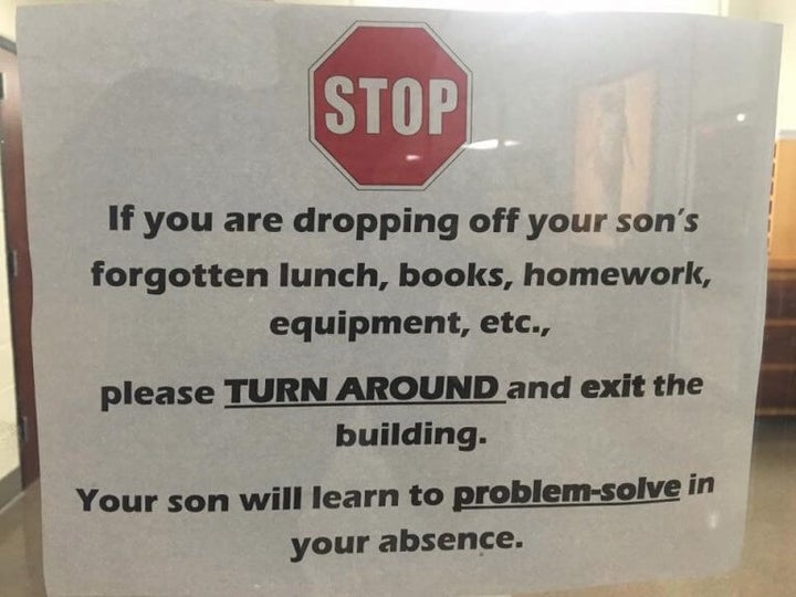Arkansas Catholic High School Posts Controversial Sign To Parents.