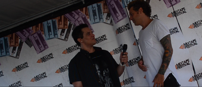 Exclusive footage of my interview with <strong>Ryan Cabrera</strong> when the camera decided it didn't like being level anymo