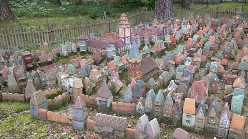 A ceramic village in Svetlogorsk portrays pre-war Konigsberg in miniature