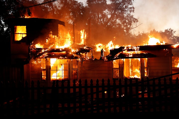 More than 175 structures have been destroyed in the wildfire. 