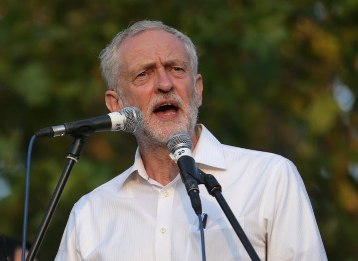 The Labour leader is announcing key transport pledges at an event in Derby today