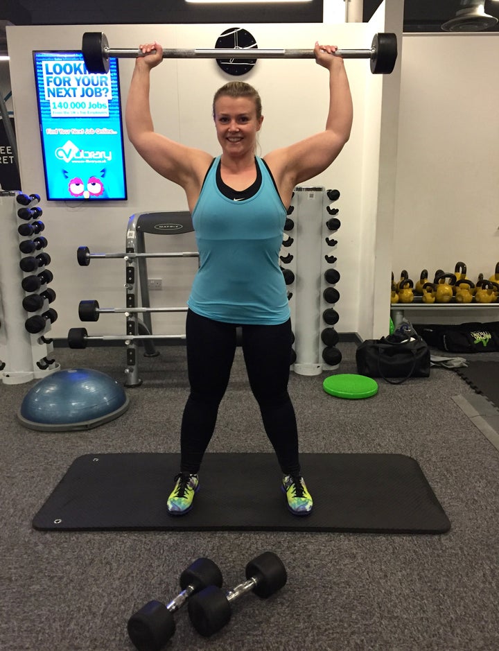 Carli Jay is far happier with her active lifestyle.