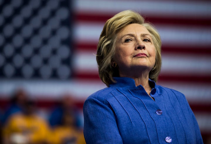 Hillary Clinton rallies with longtime friend and colleague Vice President Joe Biden in Scranton, Pennsylvania on Monday August 15, 2016.