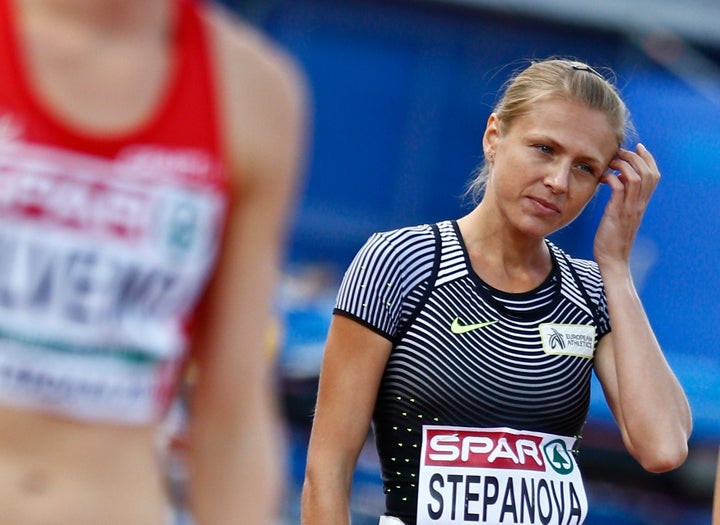 Yulia Stepanova says she is glad she didn't attend the Olympic games in Rio.