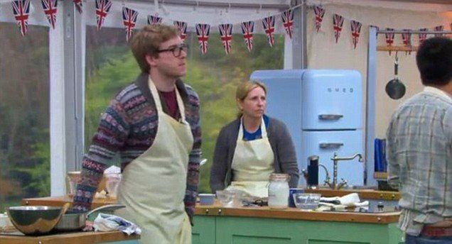 A still from the 2012 series of Bake Off